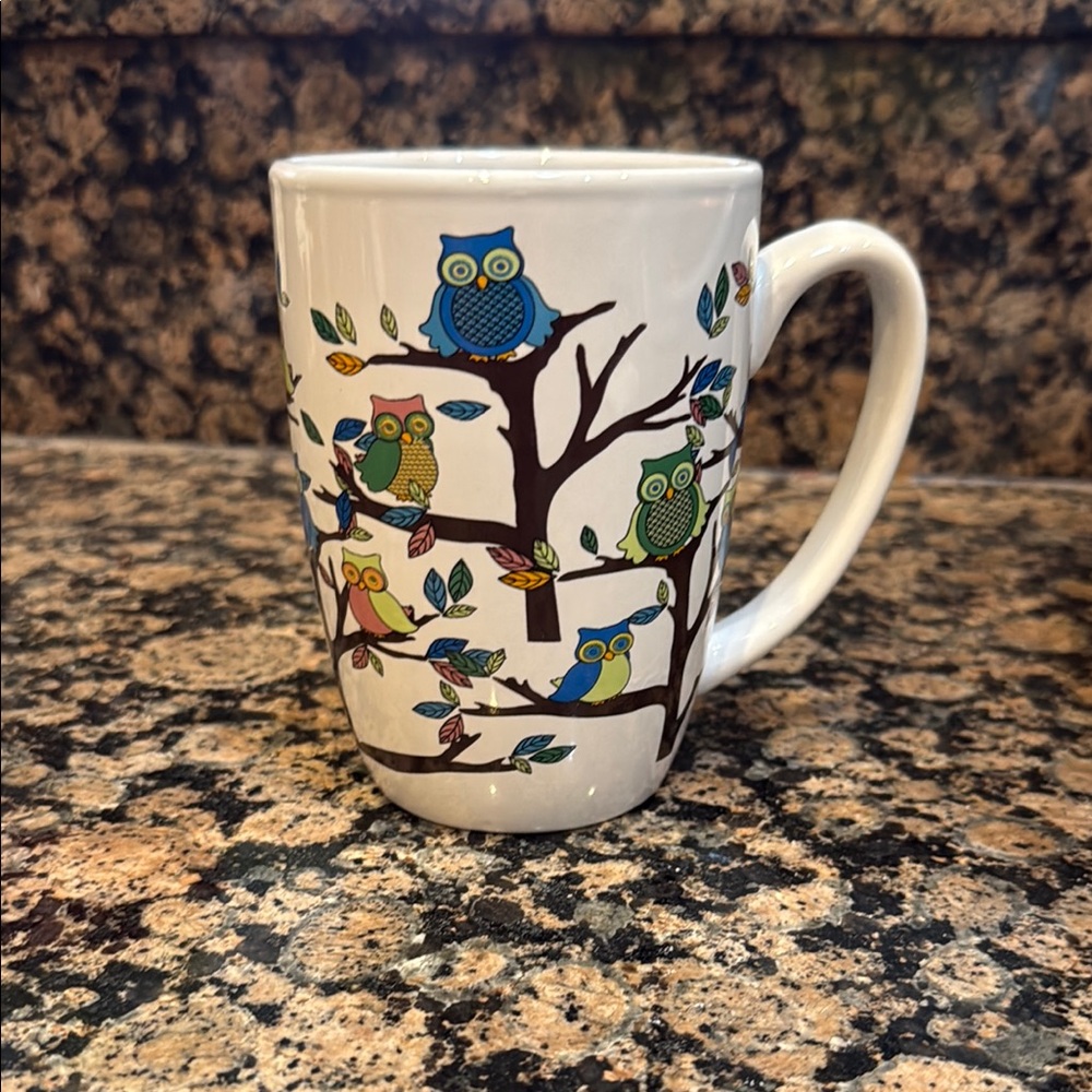 Owl Tree Mug - Multicolor